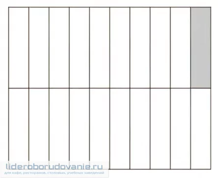 Решетка PANERO G 20 50X200 MM для SQ и PB (миниатюра)