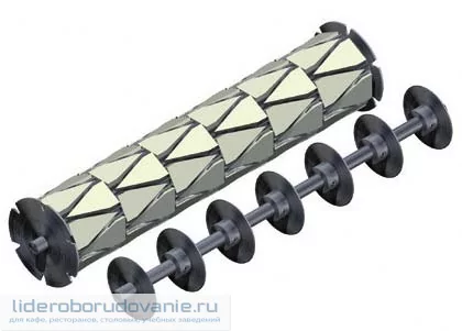 Ножи FLAMIC RTC600-3 для круассанов 3 ряда (миниатюра)