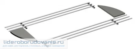 Направляющие для линии раздачи ANGELO PO SV14IXW (миниатюра)