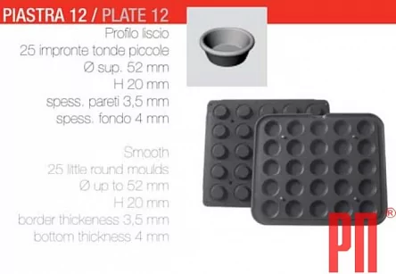Форма PAVONI COOKMATIC 12 (миниатюра)