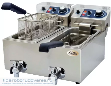 Фритюрница LILOMA FLT 8+8 (миниатюра)