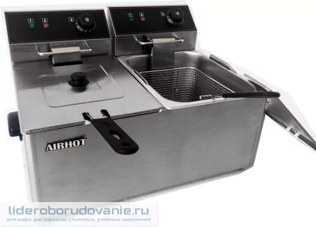 Фритюрница AIRHOT EF10+10 Фритюрница AIRHOT EF10+10 (миниатюра)
