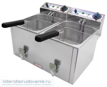 Фритюрница BECKERS FR 10+10 LT (миниатюра)