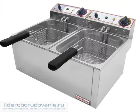 Фритюрница BECKERS FR 6+6 LT (миниатюра)