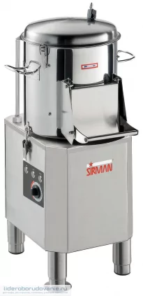 Картофелечистка SIRMAN PPJ 10 SC на подставке (миниатюра)