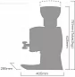 Кофемолка CUNILL LUXO METALLIC GREY M1119