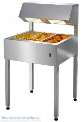 Мармит для картофеля фри ATESY МФ-655/3 (миниатюра)