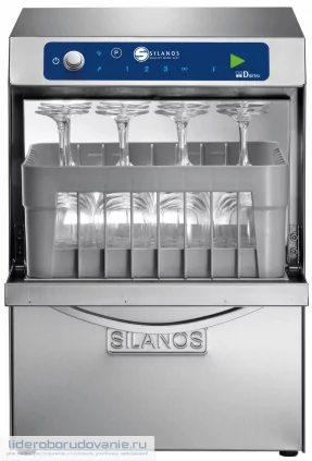 Машина посудомоечная SILANOS S 021 DIGIT / DS G35-20 для стаканов с помпой (миниатюра)