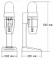 Миксер для молочных коктейлей Sirman SIRIO 1VV 120W