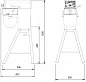 Миксер планетарный BEAR VARIMIXER RN10 VL-2 напольный с приводом Миксер планетарный BEAR VARIMIXER RN10 VL-2 напольный с приводом