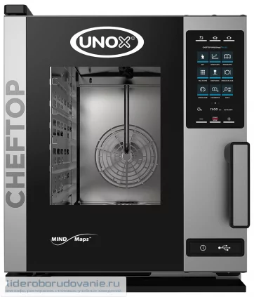 Пароконвектомат UNOX XECC-0513-EPRM (миниатюра)