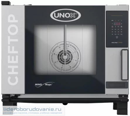 Пароконвектомат UNOX XEVC-0511-EZRM-LP (миниатюра)