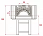 Печь для пиццы на дровах AS TERM D140C Печь для пиццы на дровах AS TERM D140C