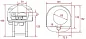 Печь для пиццы на дровах AS TERM DR85K MOSAIC
