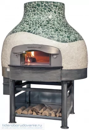 Печь для пиццы Morello Forni LP100 VOLCAN MOSAIC (миниатюра)