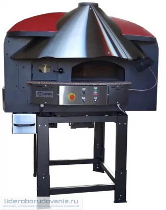 Печь для пиццы на дровах AS TERM DR85K SILICONE COATING (миниатюра)