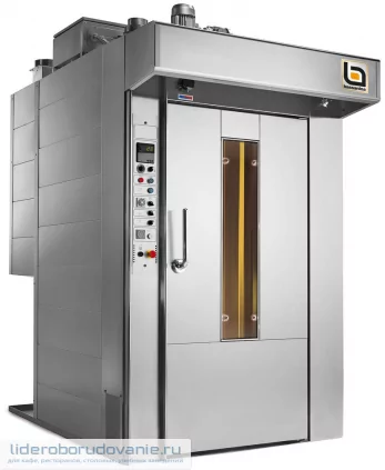 Печь ротационная BASSANINA ROTOR 68 газ платформа кондитерская LCD (миниатюра)