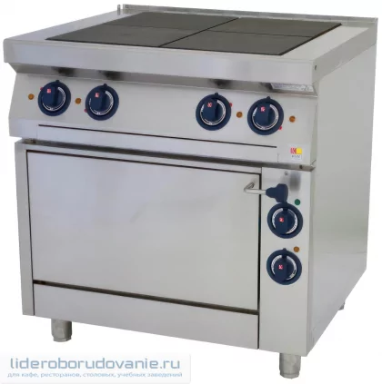 Плита 4 конфорочная KOGAST ES-T47/1K 55830 (миниатюра)