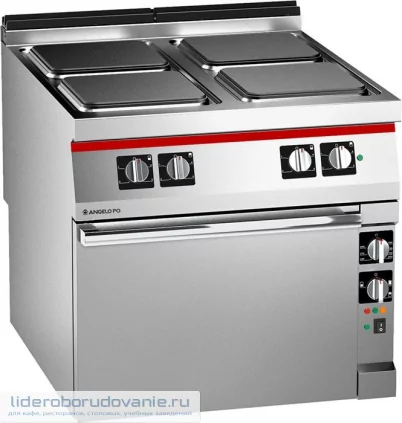 Плита электрическая ANGELO PO ICON 1N1PE4EV (миниатюра)