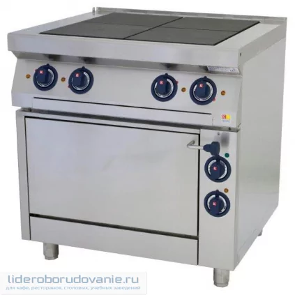 Плита 4 конфорочная KOGAST ES-T49/1K 56484 (миниатюра)