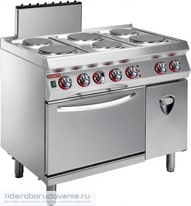 Плита электрическая ANGELO PO 2G1PE1EV (миниатюра)