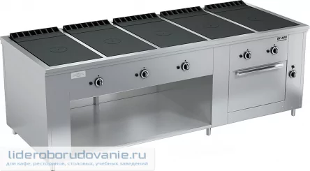 Плита газовая ВУЛКАН ПРГ-IIA-5С ДШ Maxi (миниатюра)