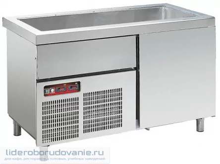 Прилавок для холодных блюд ANGELO PO SL14RVR (миниатюра)