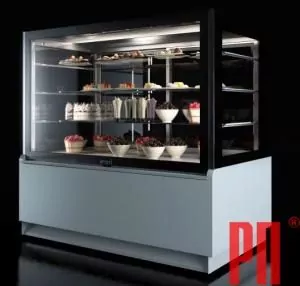 Витрина нейтральная кондитерская LLCL LIMICOLA 1,0 N (миниатюра)