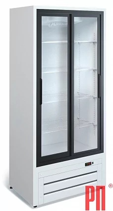 Шкаф холодильный со стеклом ЭЛЬТОН 0,7 купе (миниатюра)