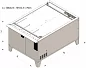 Шкаф расстоечный BASSANINA FM 4T 4060 C Шкаф расстоечный BASSANINA FM 4T 4060 C