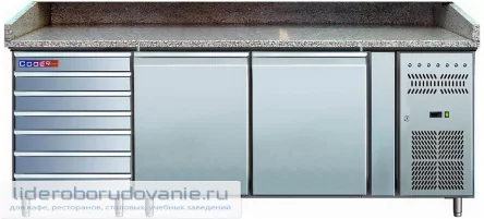 Стол для пиццы COOLEQ PZ2610TN (миниатюра)