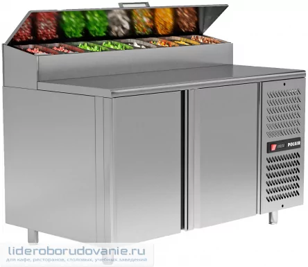 Стол для пиццы POLAIR TM2ENVT-G Стол для пиццы POLAIR TM2ENVT-G (миниатюра)