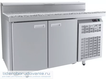Стол для пиццы СХЭП-П-Г14/7 столешница гранит (миниатюра)