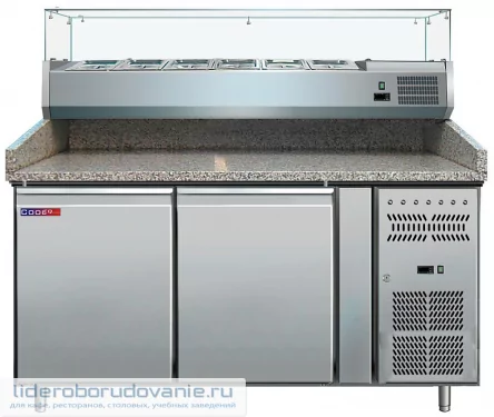 Стол для пиццы COOLEQ PZ2600TN-VRX380 (миниатюра)