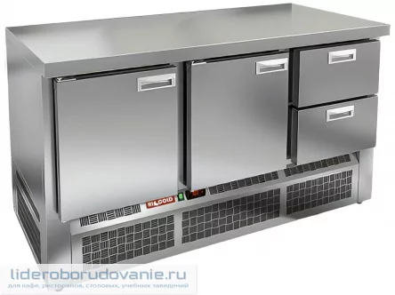Стол холодильный HICOLD GNE 112/TN O (миниатюра)