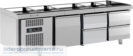 Стол холодильный ANGELO PO 4G6SB4 (миниатюра)