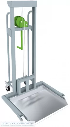 Тележка котлоподъемник ПищТех ТКП-160 Тележка котлоподъемник ПищТех ТКП-160 (миниатюра)