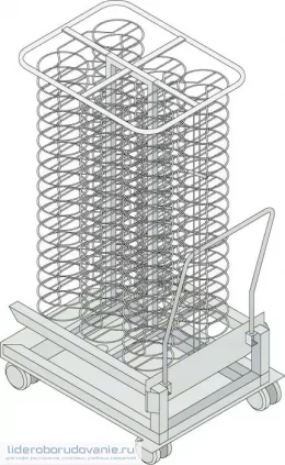 Тележка RATIONAL 60.22.182 Тележка RATIONAL 60.22.182 (миниатюра)