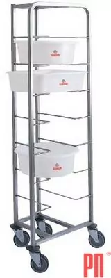 Тележка для теста SASA 4300/4210 (миниатюра)