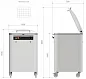 Тестоделитель PANERO SQ RP 2T A 10/20