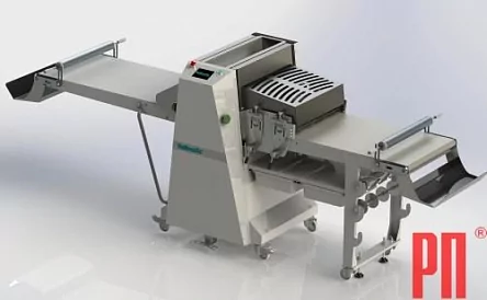 Тестораскатка ROLLMATIC R62-T/14 со станцией нарезки (миниатюра)