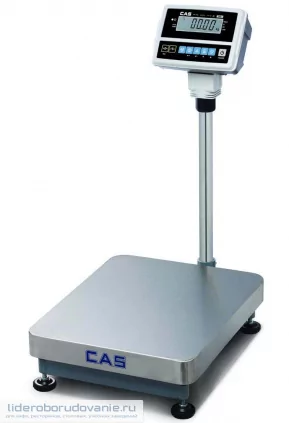 Весы напольные товарные электронные CAS HD-300 (миниатюра)