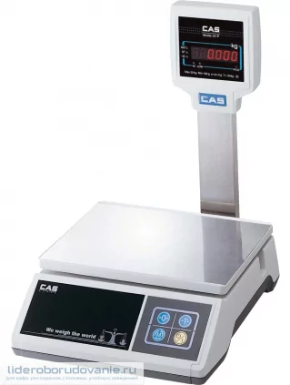 Весы порционные электронные CAS SWII-30P (миниатюра)