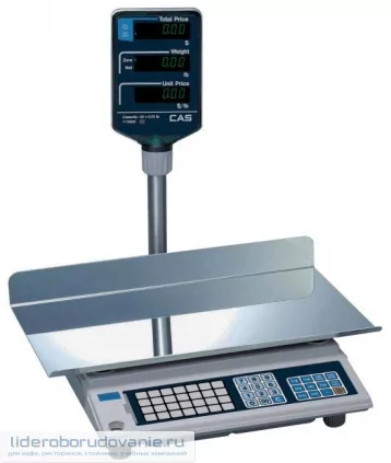 Весы торговые электронные CAS AP-30M BT (миниатюра)