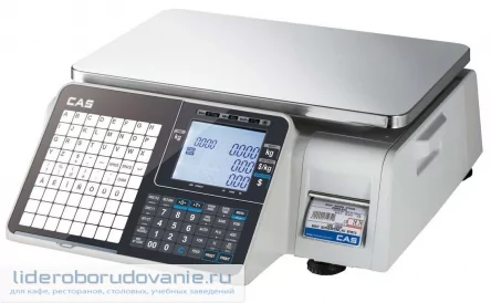 Весы торговые электронные CAS CL3000J-30B TCP-IP (миниатюра)
