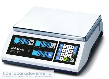 Весы торговые электронные CAS ER JR-30CB (миниатюра)