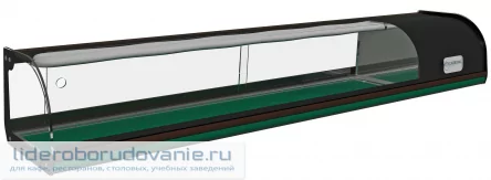 Витрина холодильная Carboma A37 SM 1,5-1 SUSHI (ВХСВ-1,5) (миниатюра)