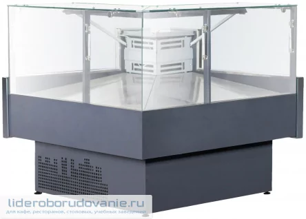 Витрина холодильная Иней Куб угловая СТ (миниатюра)