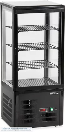 Витрина холодильная TEFCOLD UPD80 BLACK (миниатюра)