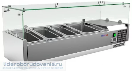 Витрина холодильная COOLEQ VRX 1200/380 Витрина холодильная COOLEQ VRX 1200/380 (миниатюра)